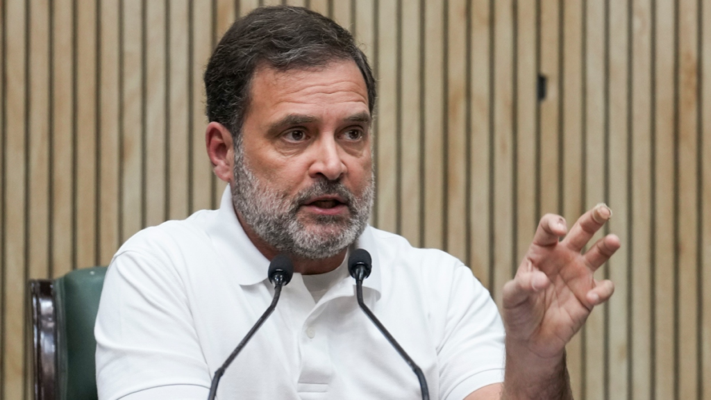 Rahul Gandhi Delhi Statement