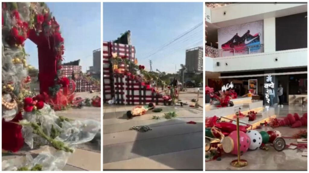 रायपुर मॉल हंगामा