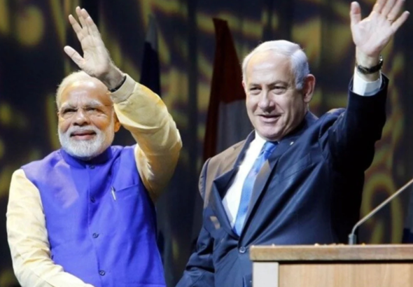 मोदी इजरायल स्वागत