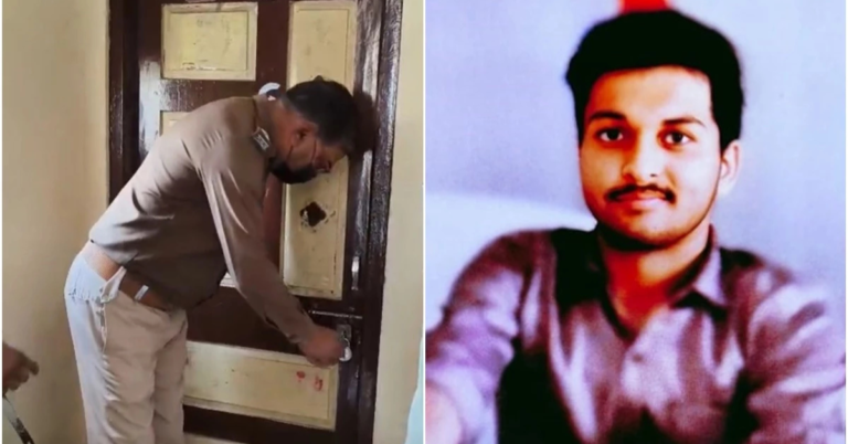 इंदौर MBA छात्रा हत्या मामले की जांच करती पुलिस टीम