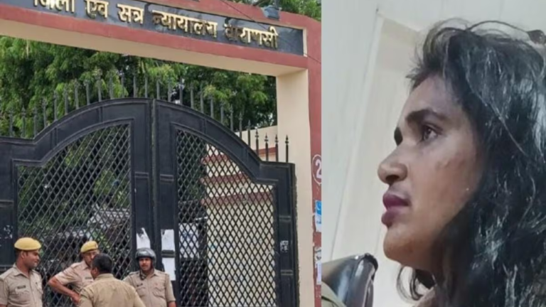 कोर्ट में चाकू हंगामा