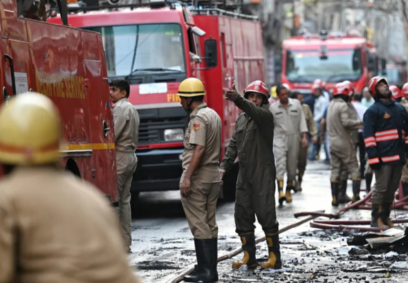 सरिता विहार मॉल आग