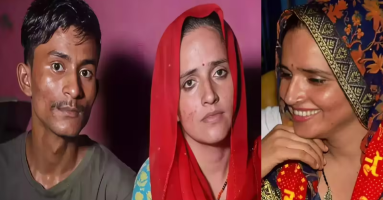 सीमा हैदर भारत आने के बाद मीडिया से बातचीत करते हुए