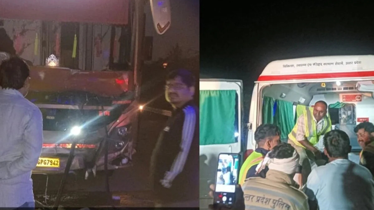 डबल डेकर बस हादसा