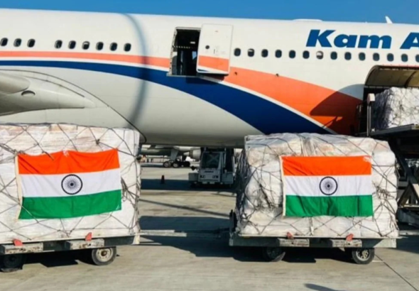 भारत अफगान मदद