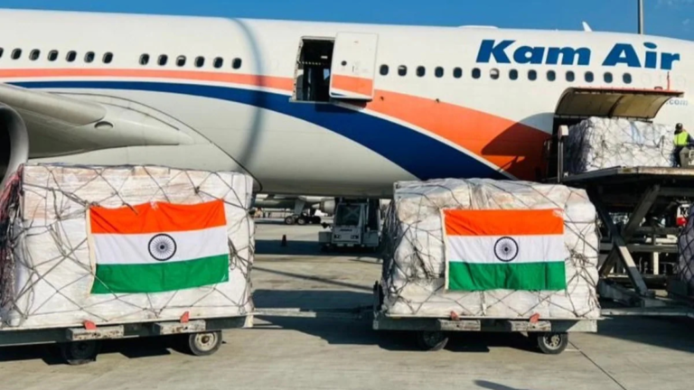 भारत अफगान मदद