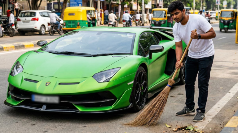लैम्बोर्गिनी चालक सजा