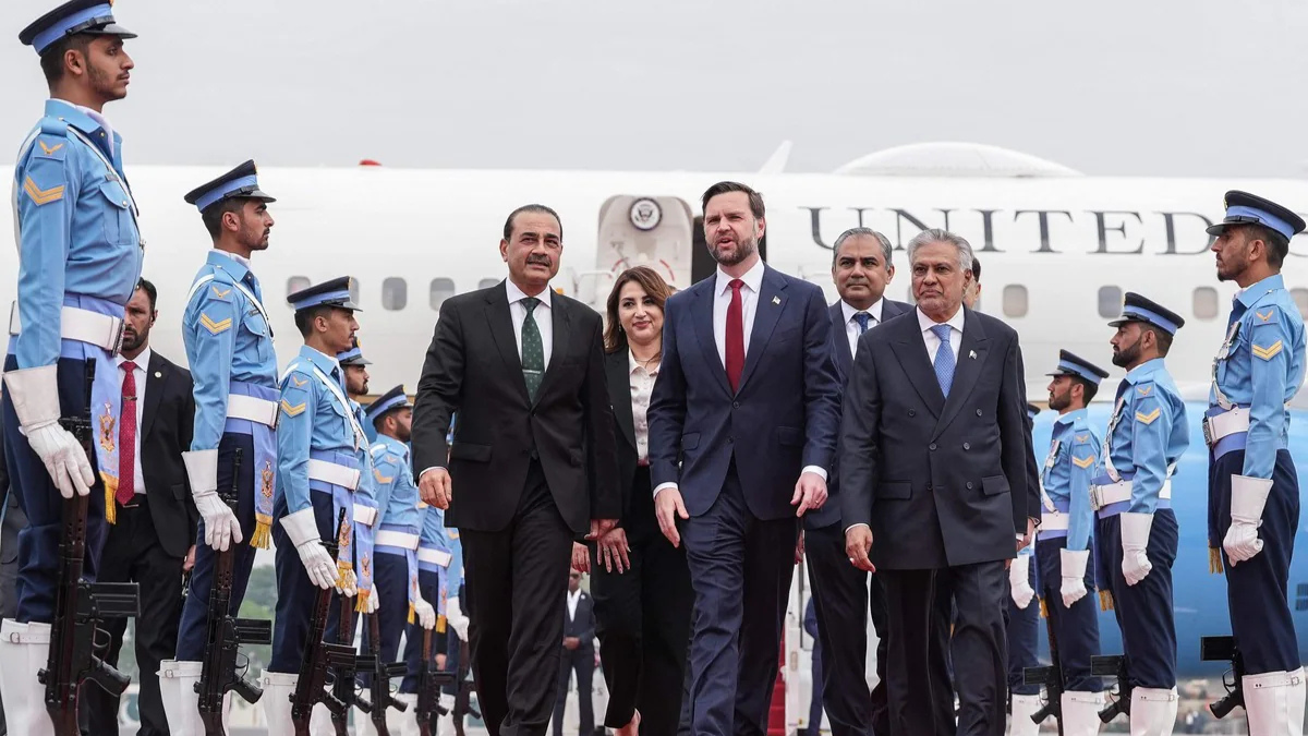 जेडी वेंस पाकिस्तान दौरा