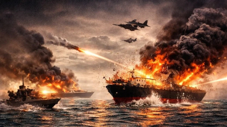 होर्मुज जलडमरूमध्य हमला