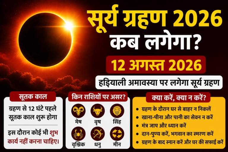 12 अगस्त 2026 को हरियाली अमावस्या