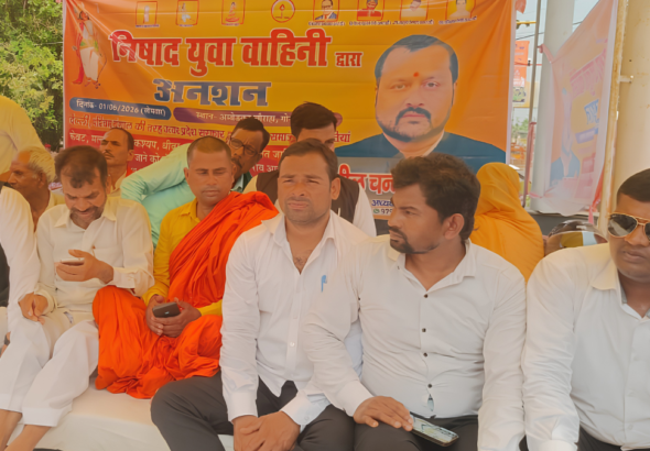 युवा वाहिनी ने मुख्यमंत्री योगी आदित्यनाथ को ज्ञापन