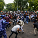 चलो संसद' मार्च के दौरान