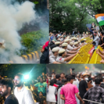 'कॉकरोच जनता पार्टी' के प्रदर्शन