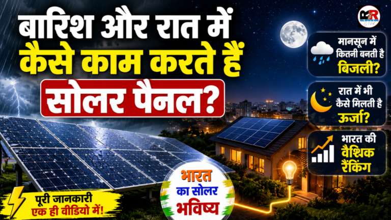 सोलर पैनल बिजली