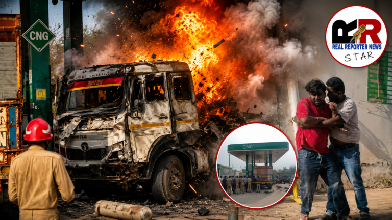 CNG सिलेंडर फटने