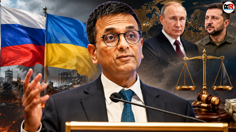 DY Chandrachud Russia Arbitrator