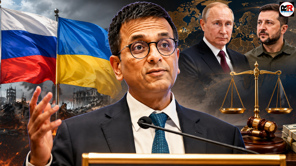 DY Chandrachud Russia Arbitrator