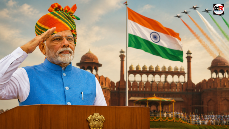 पीएम मोदी ने लाल किले से 76 मिनट का भाषण