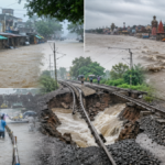 यूपी में भारी बारिश से चित्रकूट में