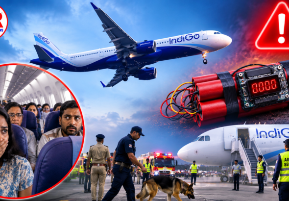 IndiGo फ्लाइट 6E231 में बम की धमकी