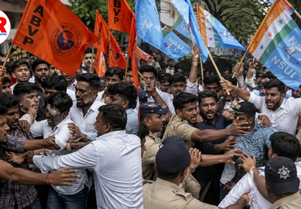 पुणे में राहुल गांधी के ‘छात्रों की गूंज