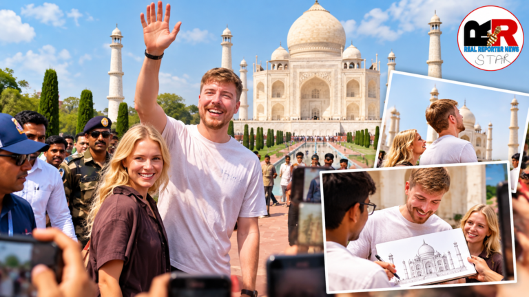MrBeast Taj Mahal Visit