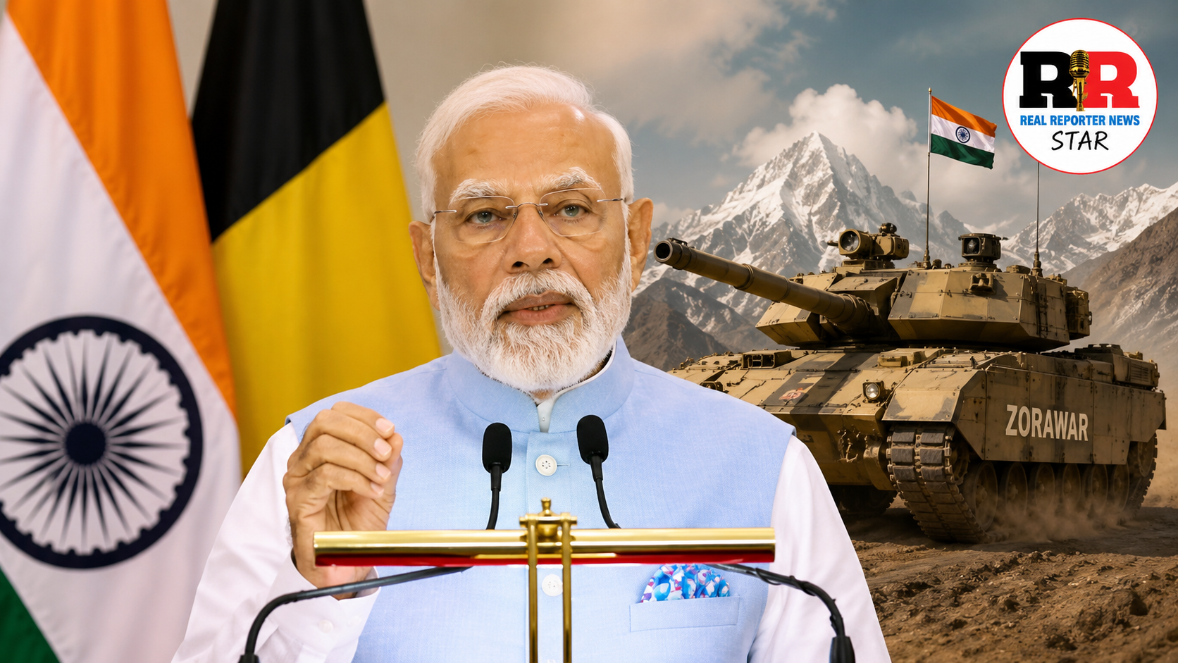 पीएम मोदी और बेल्जियम के पीएम बार्ट डी