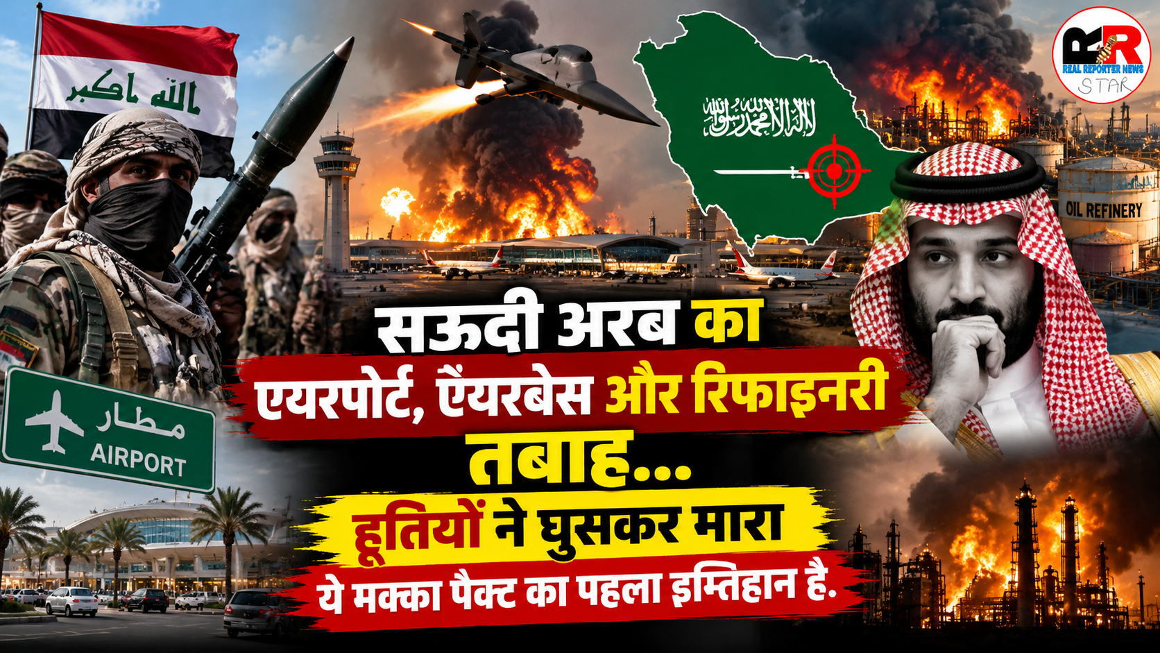 यमन के हूती विद्रोहियों ने सऊदी अरब