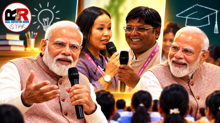 पीएम नरेंद्र मोदी ने शिक्षकों से खास मुलाकात