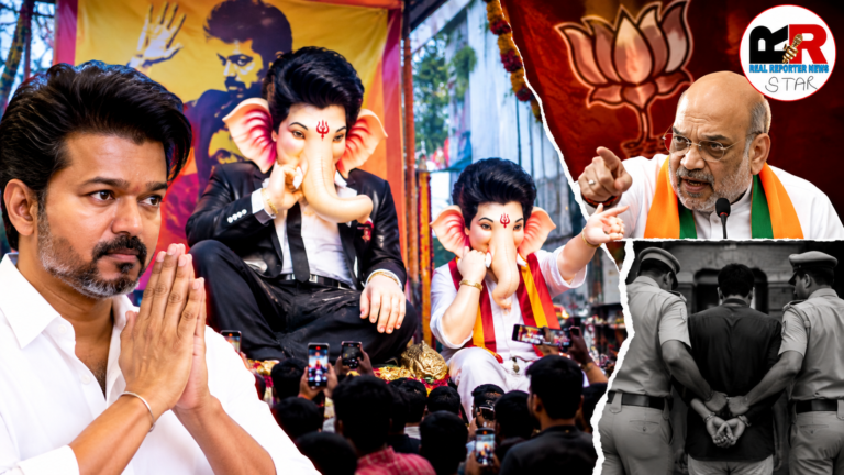 चेन्नई में विजय के फिल्मी और राजनीतिक