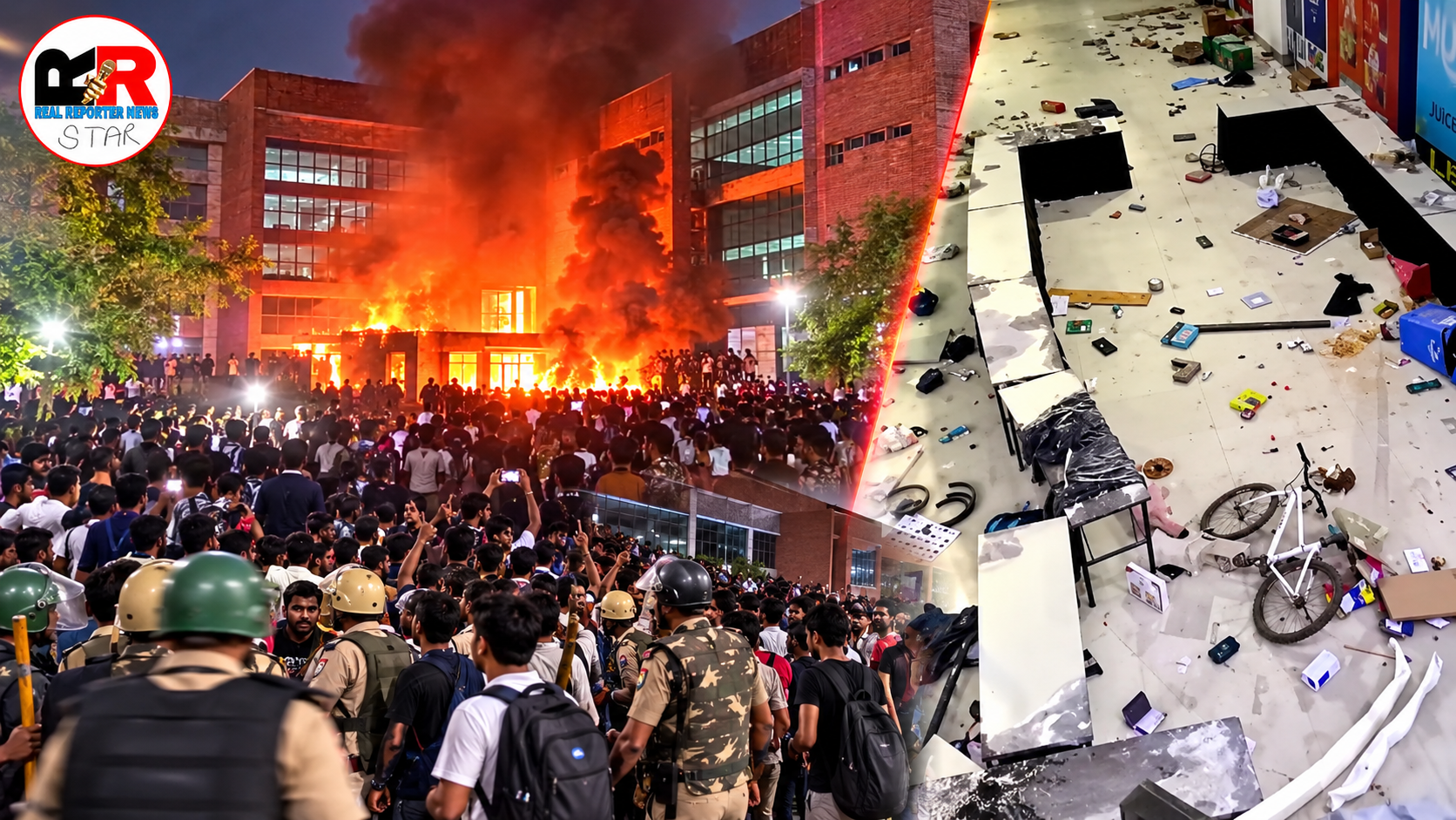 LPU Jalandhar Student Protest