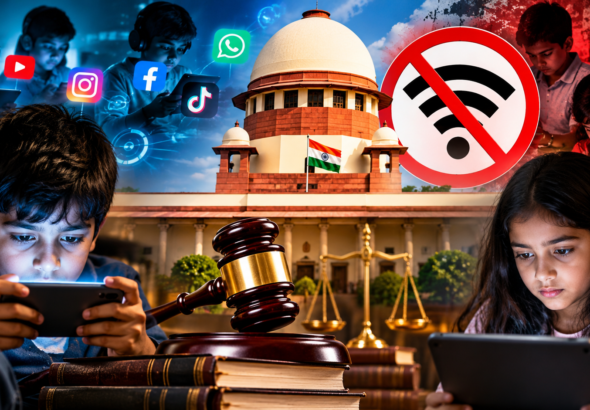 सुप्रीम कोर्ट ने बच्चों के इंटरनेट