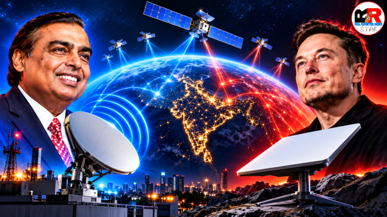 Jio vs Starlink Satellite Internet