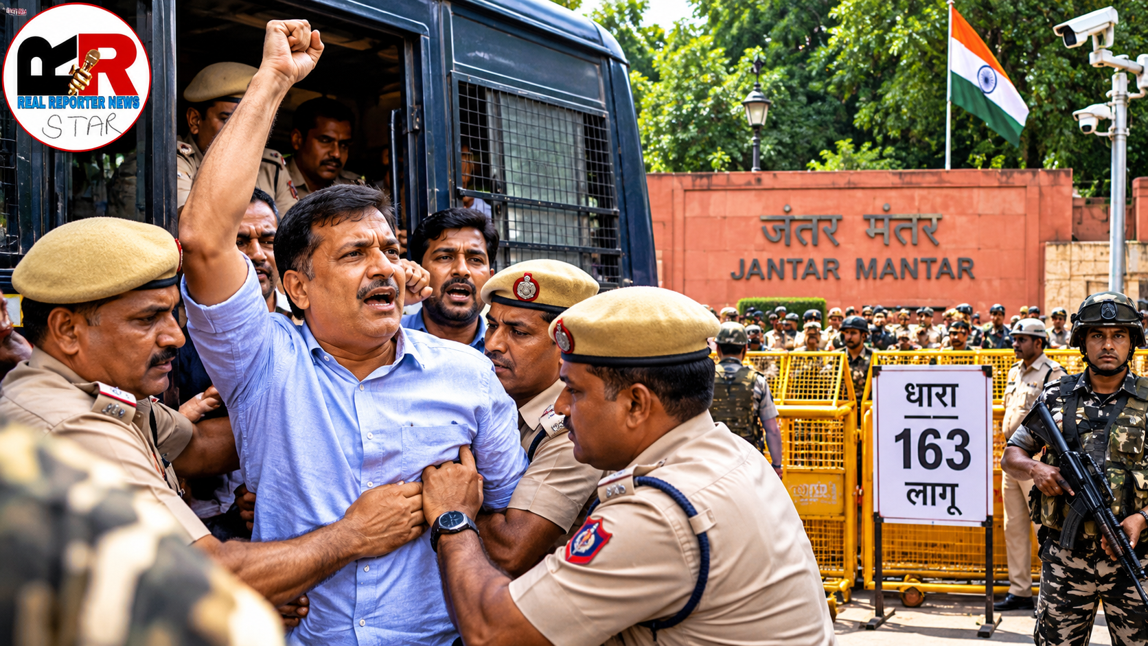 Delhi Jantar Mantar Protest