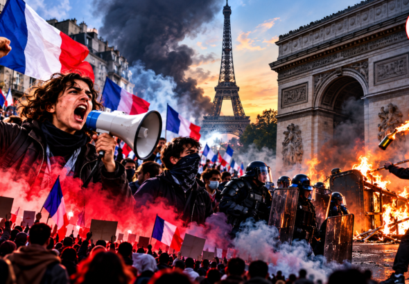 France Student Protest