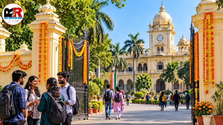 लखनऊ विश्वविद्यालय में